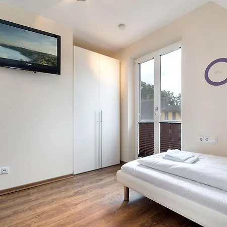 Haus Leuchtturmblick Duenenresidenz-glowe Feriehus